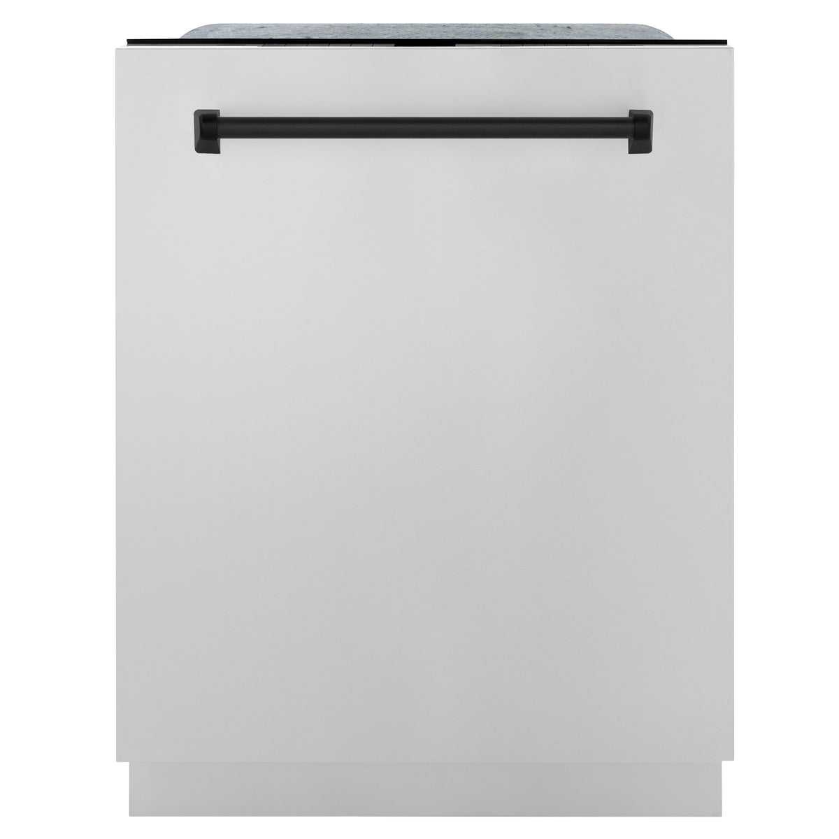 ZLINE Autograph Edition 24 in. 3rd Rack Top Touch Control Tall Tub Dishwasher in Stainless Steel with Accent Handle, 45dBa (DWMTZ-304-24) - MyBBQDirect