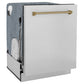 ZLINE 30 in. Autograph Edition Kitchen Package with Stainless Steel Dual Fuel Range and Range Hood with Champagne Bronze Accents (3AKP-RARHDWM30-CB) - MyBBQDirect