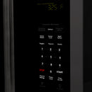 ZLINE Recirculating Over the Range Convection Microwave Oven with Charcoal Filters in Black Stainless Steel (MWO-OTRCF-30-BS)