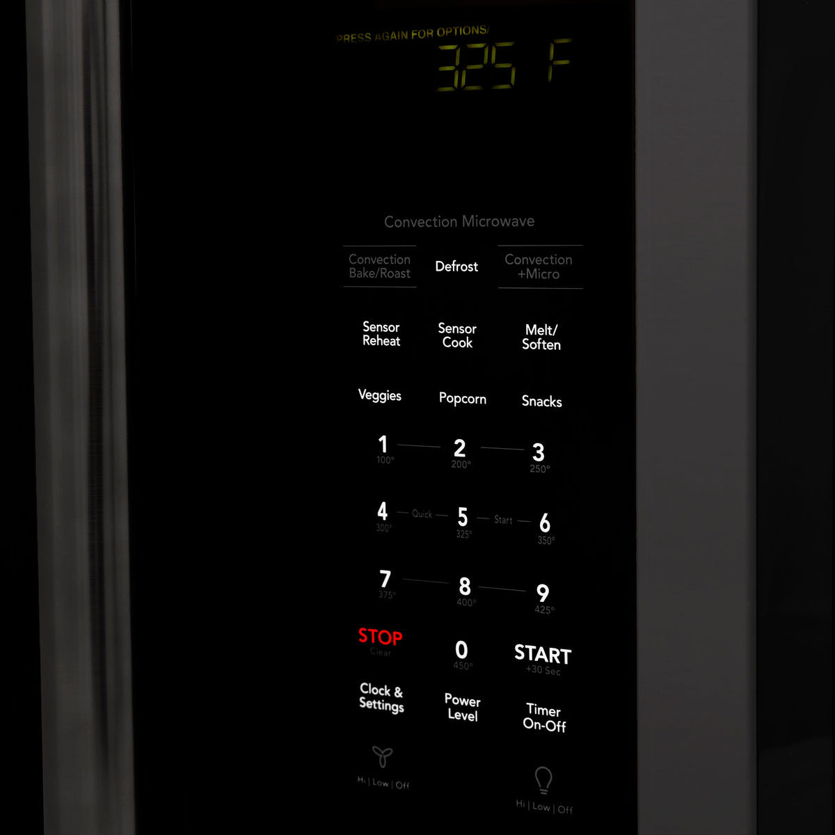 ZLINE 30 in. Recirculating Over the Range Convection Microwave Oven with Traditional Handle and Charcoal Filters in Black Stainless Steel (MWO-OTRCFH-30-BS) - MyBBQDirect