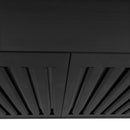 ZLINE 48 in. Recirculating Wall Mount Range Hood with Charcoal Filters in Black Stainless Steel (BSKBN-CF-48)