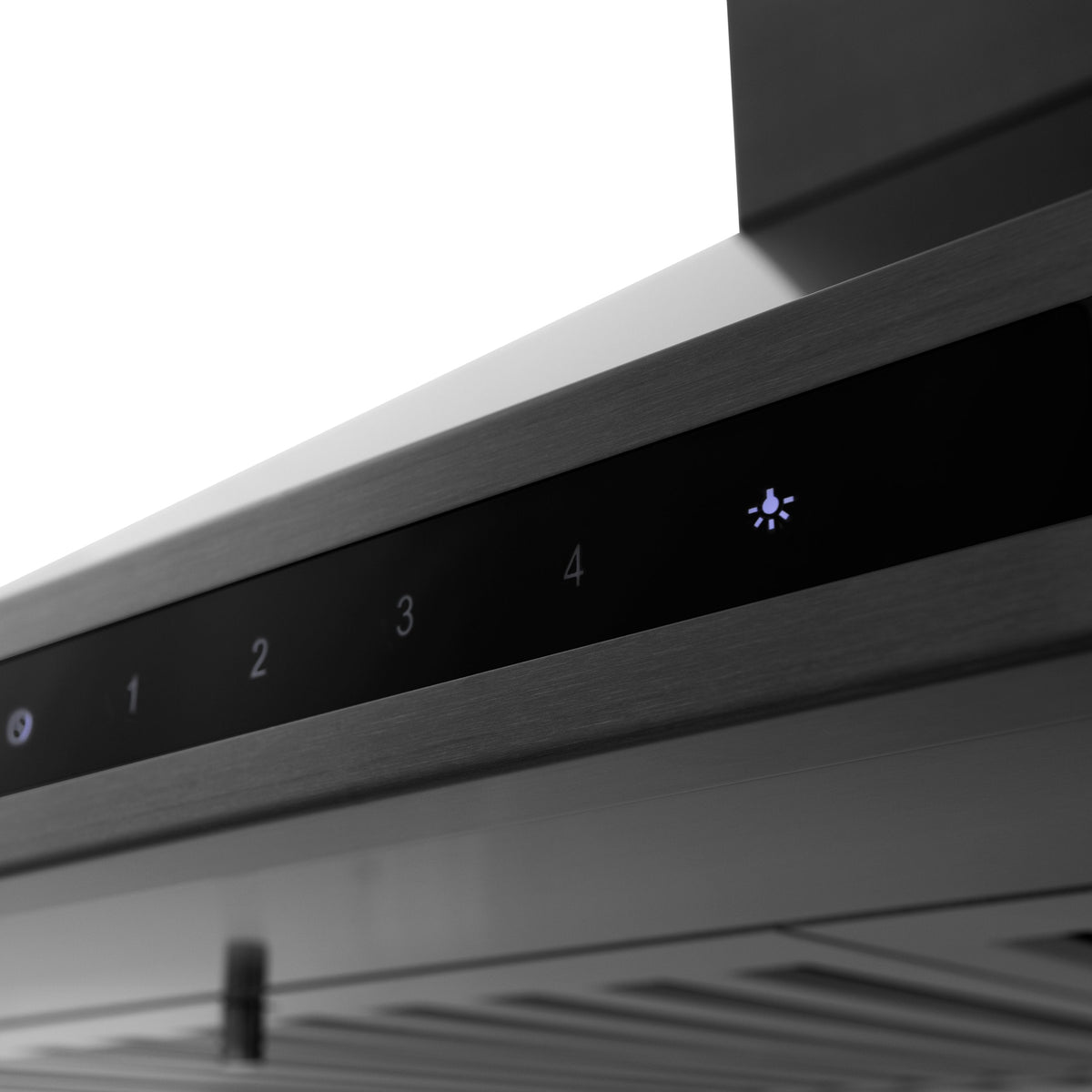 ZLINE Recirculating Wall Mount Range Hood with Charcoal Filters in Black Stainless Steel (BSKBN-CF-24) - MyBBQDirect