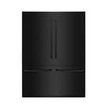 ZLINE 60 in. 32.2 cu. ft. Built-In 4-Door French Door Refrigerator with Internal Water and Ice Dispenser in Black Stainless Steel (RBIV-BS-60) - MyBBQDirect