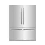 ZLINE 60 in. 32.2 cu. ft. Built-In 4-Door French Door Refrigerator with Internal Water and Ice Dispenser in Stainless Steel (RBIV-304-60) - MyBBQDirect