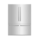 ZLINE 60 in. 32.2 cu. ft. Built-In 4-Door French Door Refrigerator with Internal Water and Ice Dispenser in Stainless Steel (RBIV-304-60) - MyBBQDirect