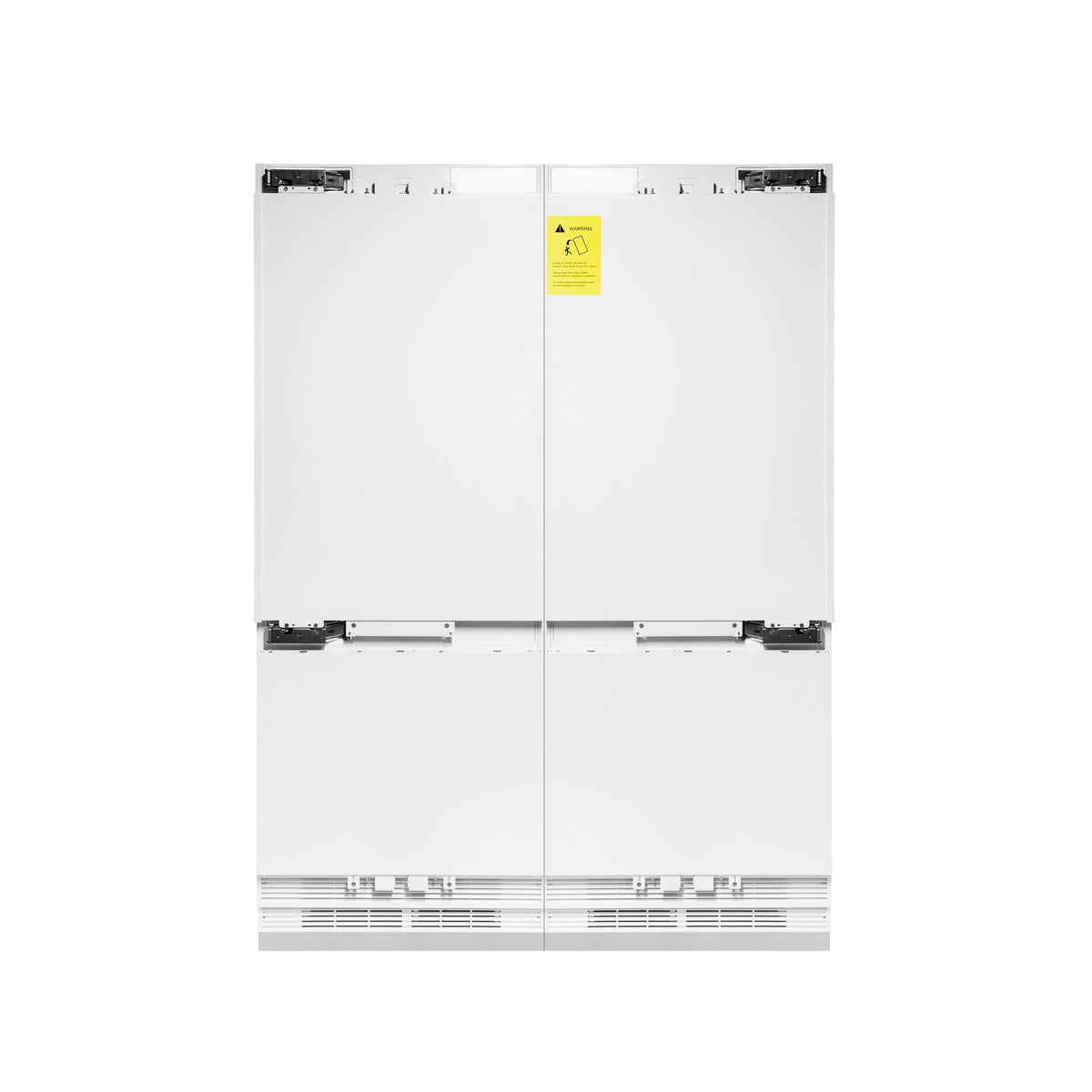 ZLINE 60 in. 32.2 cu. Ft. Panel Ready Built-In 4-Door French Door Refrigerator with Internal Water and Ice Dispenser (RBIV-60) - MyBBQDirect