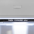ZLINE 60 in. 32.2 cu. ft. Built-In 4-Door French Door Refrigerator with Internal Water and Ice Dispenser in White Matte (RBIV-WM-60)