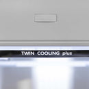 ZLINE 60 in. Autograph Edition 32.2 cu. ft. Built-in 4-Door French Door Refrigerator with Internal Water and Ice Dispenser in Stainless Steel with Polished Gold Accents (RBIVZ-304-60-G)
