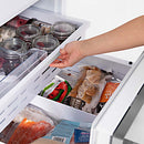ZLINE 60 in. Autograph Edition 32.2 cu. ft. Built-in 4-Door French Door Refrigerator with Internal Water and Ice Dispenser in Stainless Steel with Matte Black Accents (RBIVZ-304-60-MB) - MyBBQDirect
