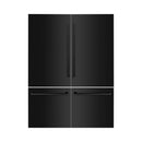 Panels & Handles Only- ZLINE 60 in. Refrigerator Panels in Black Stainless Steel for a 60 in. Built-in Refrigerator (RPBIV-BS-60) - MyBBQDirect