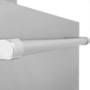 Panels & Handles Only- ZLINE 30 in. Refrigerator Panels in Fingerprint Resistant Stainless Steel for a 30 in. Buit-in Refrigerator (RPBIV-SN-30) - MyBBQDirect