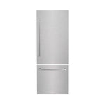 Panels & Handles Only- ZLINE 30 in. Refrigerator Panels in Fingerprint Resistant Stainless Steel for a 30 in. Buit-in Refrigerator (RPBIV-SN-30) - MyBBQDirect