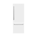 Panels & Handles Only- ZLINE 30 in. Refrigerator Panels in White Matte for a 30 in. Buit-in Refrigerator (RPBIV-WM-30)