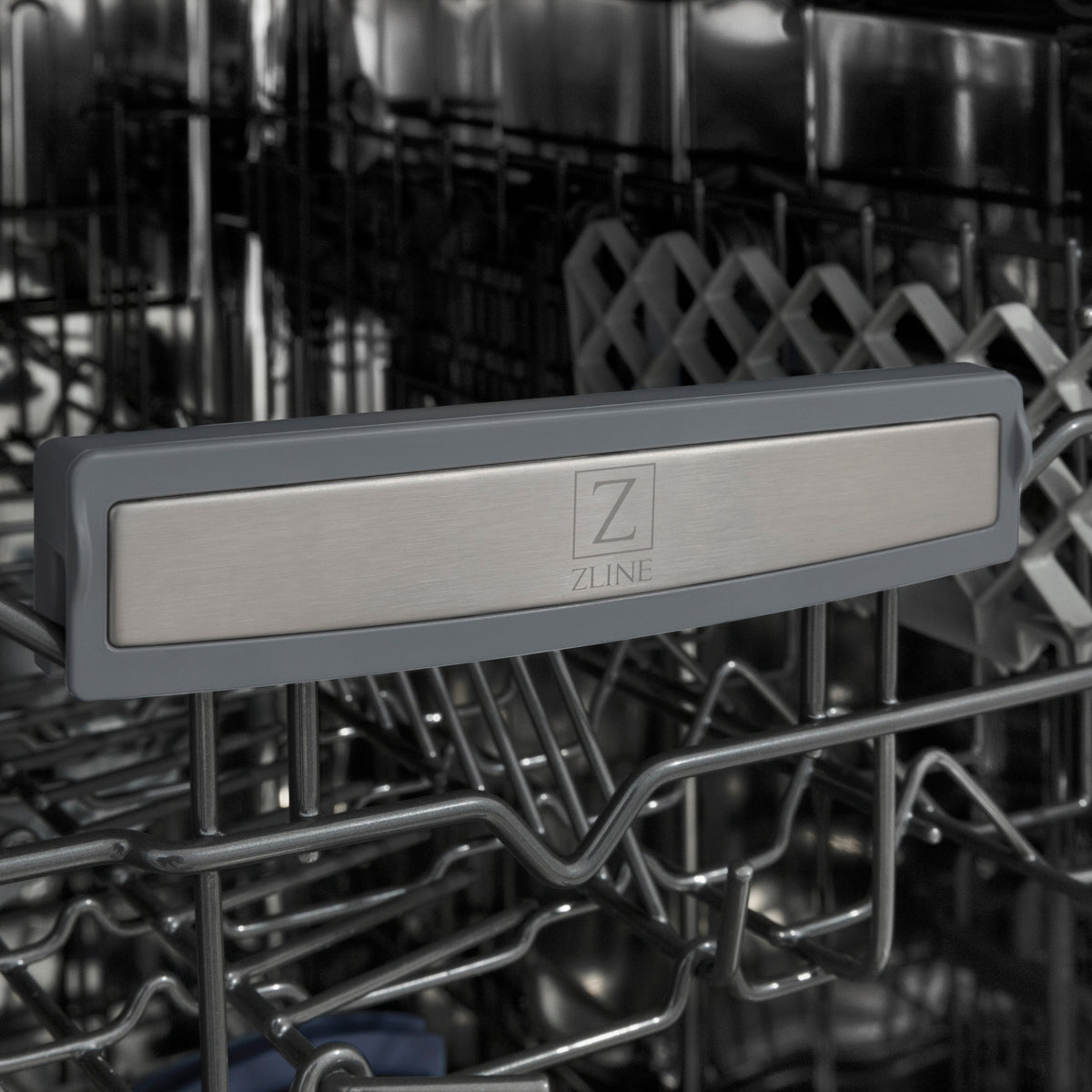 ZLINE 18 in. Tallac Series 3rd Rack Top Control Dishwasher in Custom Panel Ready with Stainless Steel Tub, 51dBa (DWV-18) - MyBBQDirect
