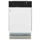 ZLINE 18 in. Tallac Series 3rd Rack Top Control Dishwasher in Custom Panel Ready with Stainless Steel Tub, 51dBa (DWV-18) - MyBBQDirect