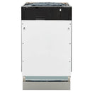 ZLINE 18 in. Tallac Series 3rd Rack Top Control Dishwasher in Custom Panel Ready with Stainless Steel Tub, 51dBa (DWV-18) - MyBBQDirect