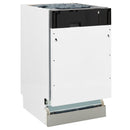 ZLINE 18 in. Tallac Series 3rd Rack Top Control Dishwasher in Custom Panel Ready with Stainless Steel Tub, 51dBa (DWV-18) - MyBBQDirect