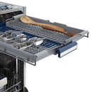 ZLINE 24 in. Tallac Series 3rd Rack Dishwasher in Custom Panel Ready with Stainless Steel Tub, 51dBa (DWV-24) - MyBBQDirect