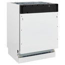 ZLINE 24 in. Tallac Series 3rd Rack Dishwasher in Custom Panel Ready with Stainless Steel Tub, 51dBa (DWV-24) - MyBBQDirect