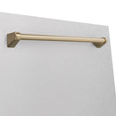 ZLINE 24 in. Autograph Edition Monument Dishwasher Panel with Champagne Bronze Handle in Color Options (DPMTZ-24-CB) - MyBBQDirect