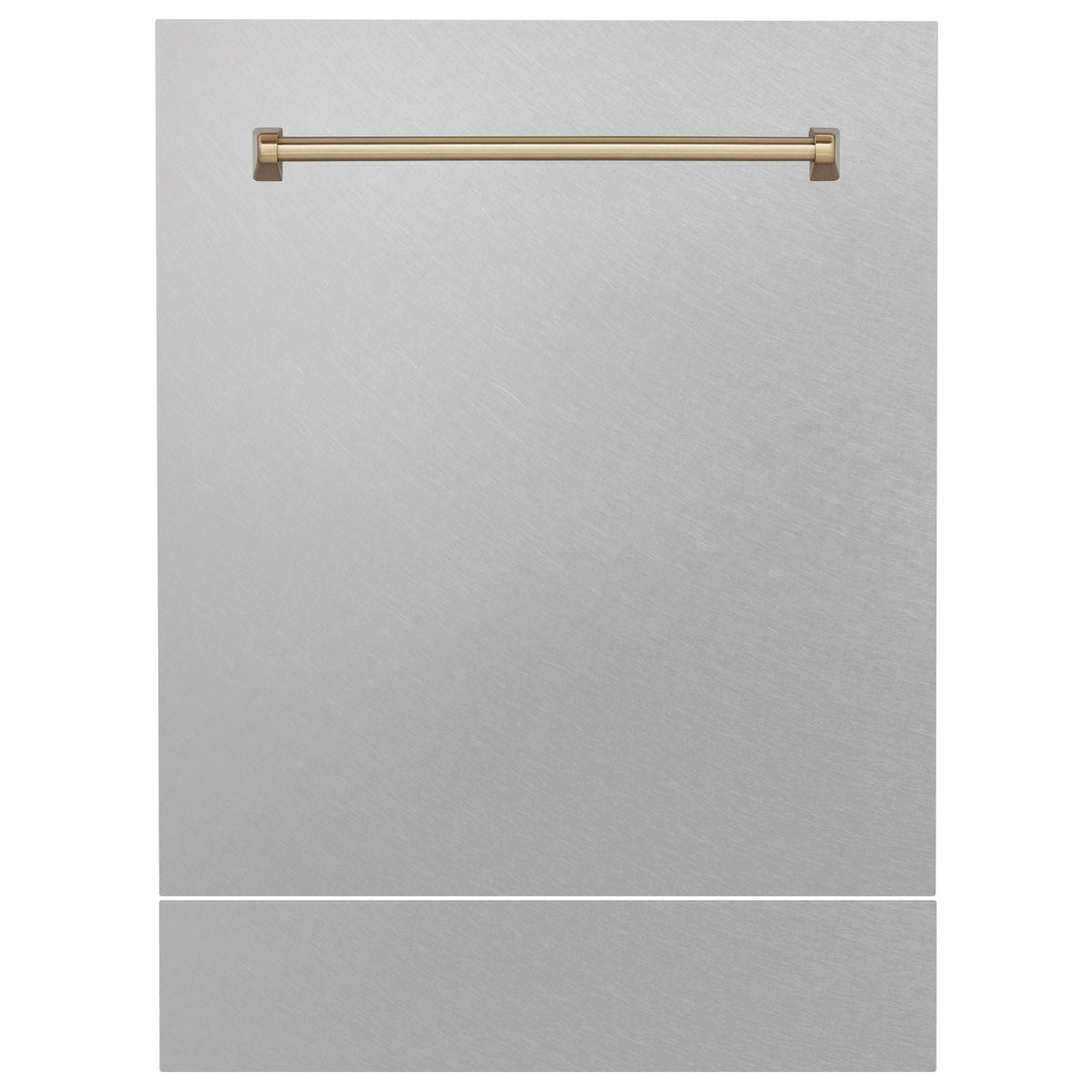 ZLINE 24 in. Autograph Edition Tallac Dishwasher Panel with Champagne Bronze Handle and Color Options (DPVZ-24-CB) - MyBBQDirect