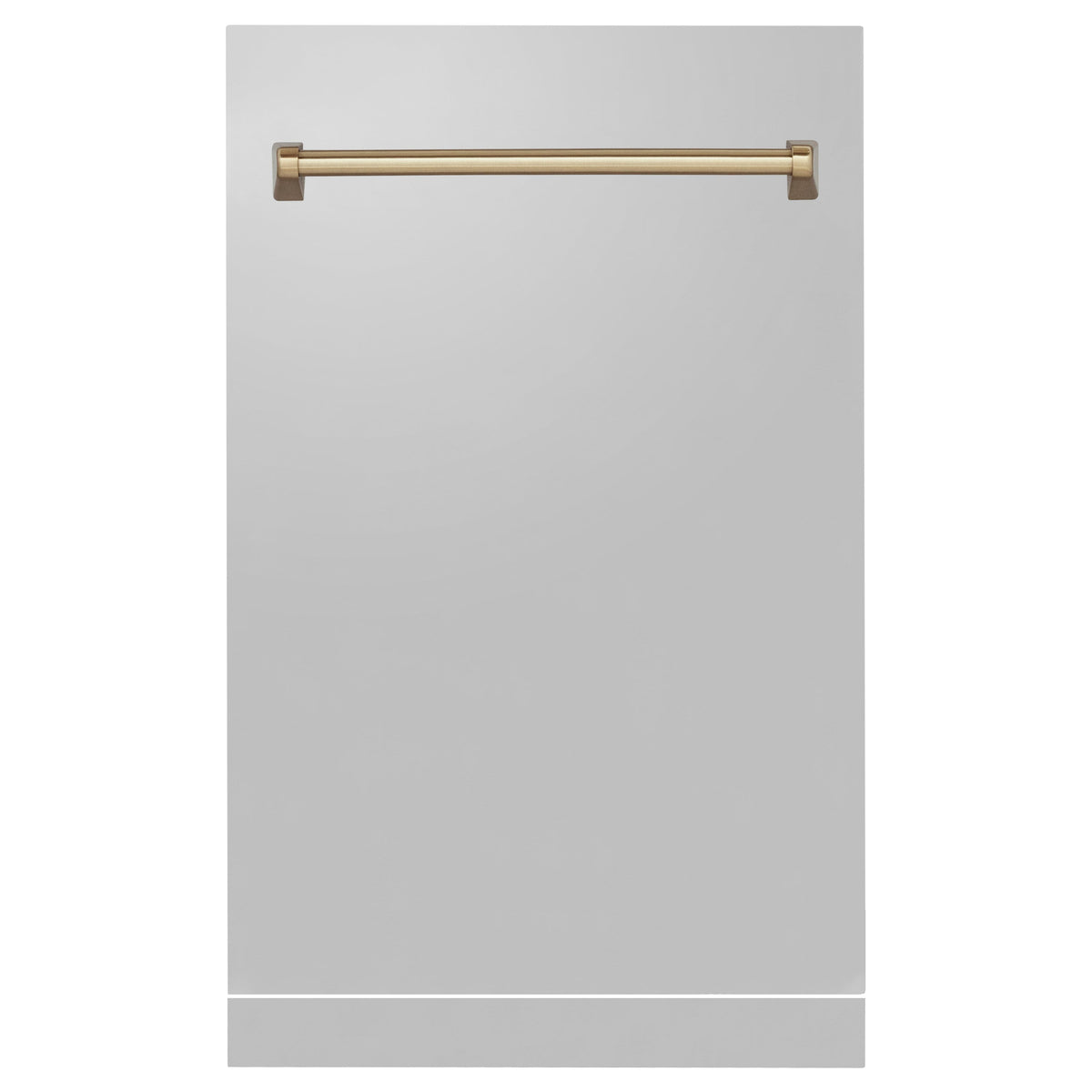 ZLINE 18 in. Autograph Edition Tallac Dishwasher Panel in Stainless Steel with Accent Handle (DPVZ-304-18) - MyBBQDirect
