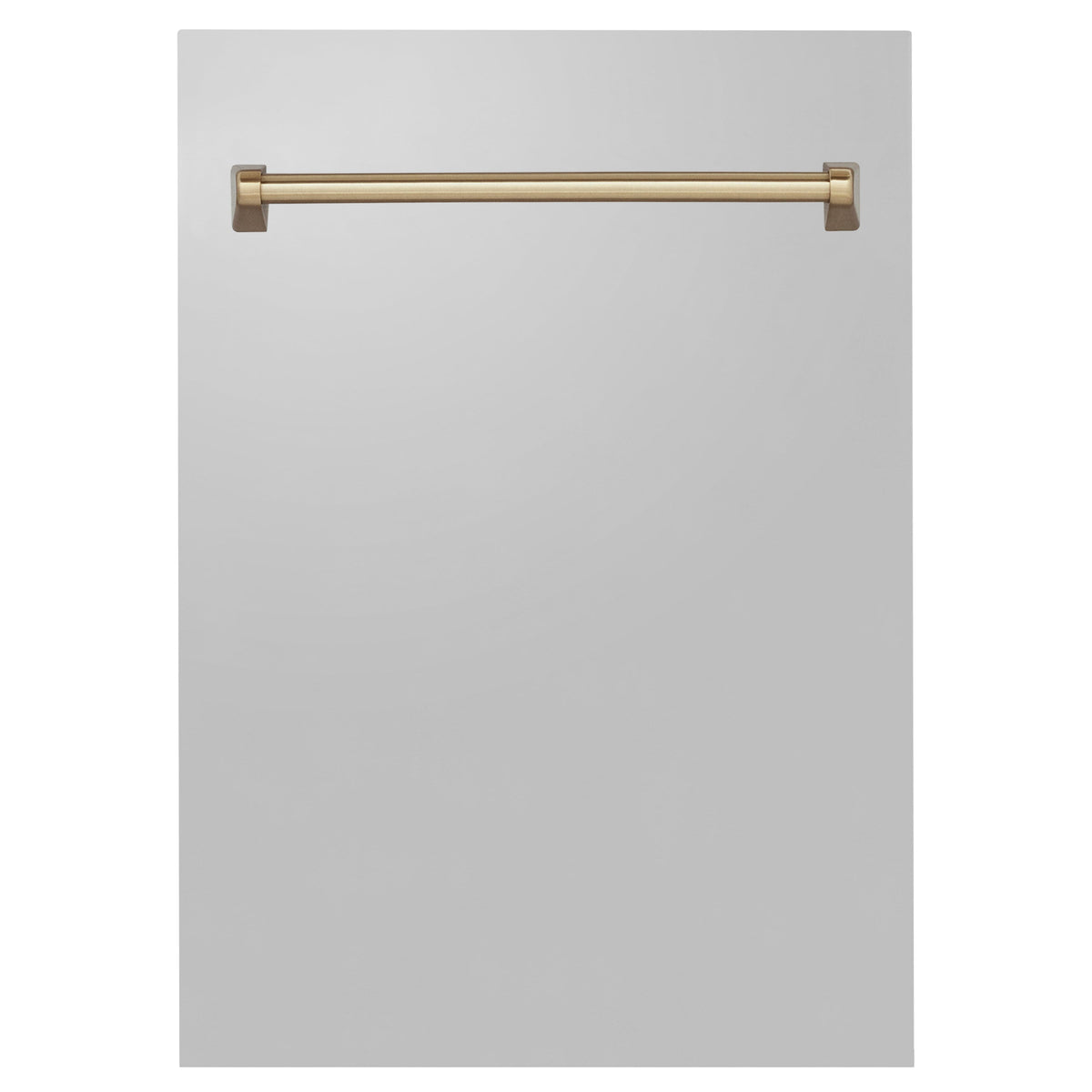 ZLINE 18 in. Autograph Edition Tallac Dishwasher Panel in Stainless Steel with Accent Handle (DPVZ-304-18) - MyBBQDirect