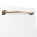ZLINE 24 in. Autograph Edition Monument Dishwasher Panel with Champagne Bronze Handle in Color Options (DPMTZ-24-CB) - MyBBQDirect