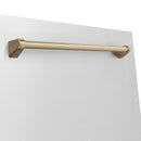 ZLINE 24 in. Autograph Edition Tallac Dishwasher Panel with Champagne Bronze Handle and Color Options (DPVZ-24-CB) - MyBBQDirect
