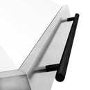 ZLINE 48 in. Autograph Edition Fingerprint Resistant Stainless Steel Range Hood with White Matte Shell and Accented Handle (8654SNZ-WM48) - MyBBQDirect