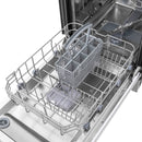 ZLINE 18 in. Compact Panel Ready Top Control Dishwasher with Stainless Steel Tub, 54dBa (DW7714-18) - MyBBQDirect