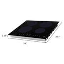 ZLINE 24 in. Induction Cooktop with 4 burners (RCIND-24) - MyBBQDirect