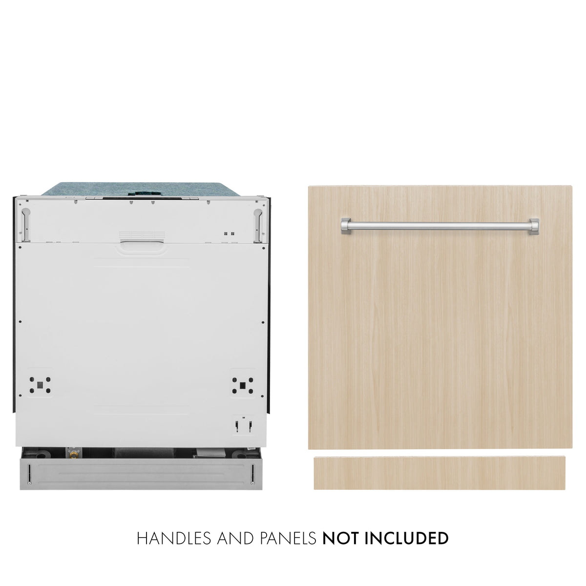 ZLINE 24 in. Panel Ready Top Control Dishwasher with Stainless Steel Tub, 52dBa (DW7713-24) - MyBBQDirect