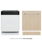 ZLINE 24 in. Tallac Series 3rd Rack Dishwasher in Custom Panel Ready with Stainless Steel Tub, 51dBa (DWV-24) - MyBBQDirect