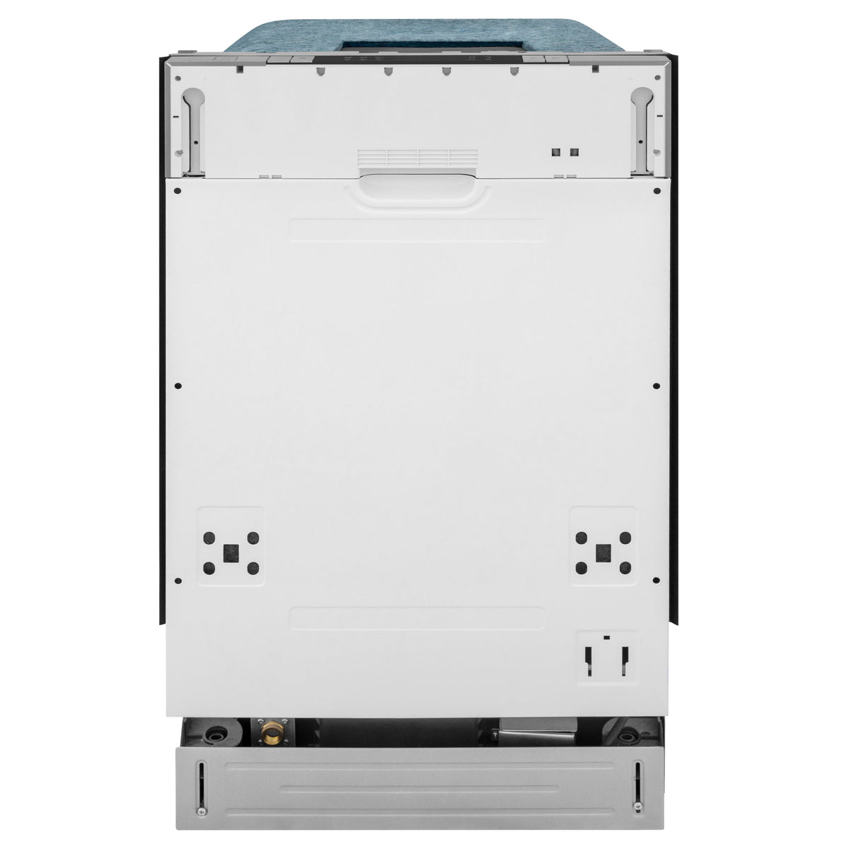 ZLINE 18 in. Compact Panel Ready Top Control Dishwasher with Stainless Steel Tub, 54dBa (DW7714-18) - MyBBQDirect