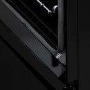 ZLINE Autograph Edition 60 in. 7.4 cu. ft. Dual Fuel Range with Gas Stove and Electric Oven in Black Stainless Steel with Accents (RABZ-60) - MyBBQDirect