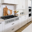 ZLINE Kitchen Package with 36 in. Stainless Steel Rangetop and 30 in. Double Wall Oven (2KP-RTAWD36) - MyBBQDirect