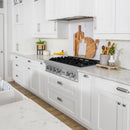 ZLINE 36 in. Porcelain Gas Stovetop with 6 Gas Burners (RT36) Available with Brass Burners - MyBBQDirect