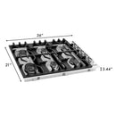 ZLINE 36 in. Dropin Cooktop With 6 Gas Burners (RC36) - MyBBQDirect