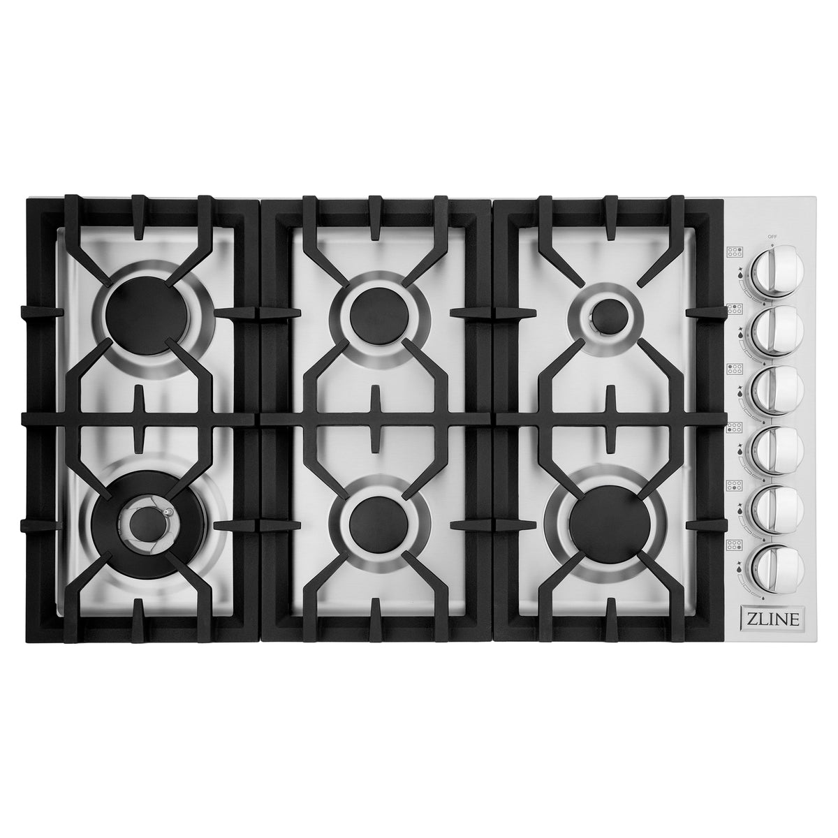 ZLINE 36 in. Dropin Cooktop With 6 Gas Burners (RC36) - MyBBQDirect