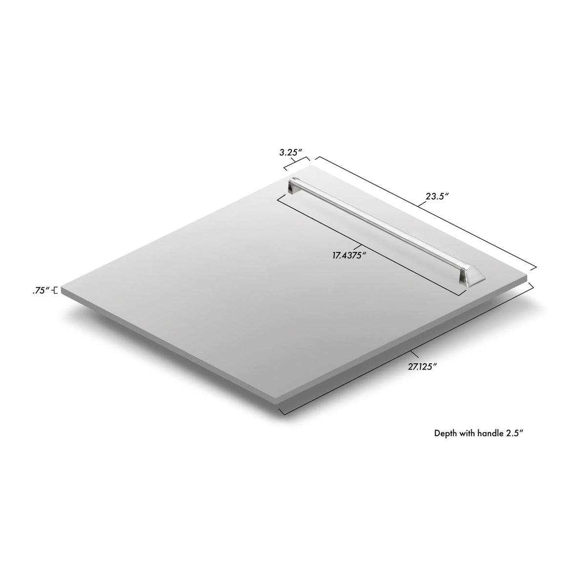 ZLINE 24 in. Tall Tub Dishwasher Panel with Traditional Panel (DPV-24) - MyBBQDirect