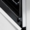 ZLINE Autograph Edition 60 in. 7.4 cu. ft. Dual Fuel Range with Gas Stove and Electric Oven in Fingerprint Resistant Stainless Steel with White Matte Door and Accents (RASZ-WM-60) - MyBBQDirect
