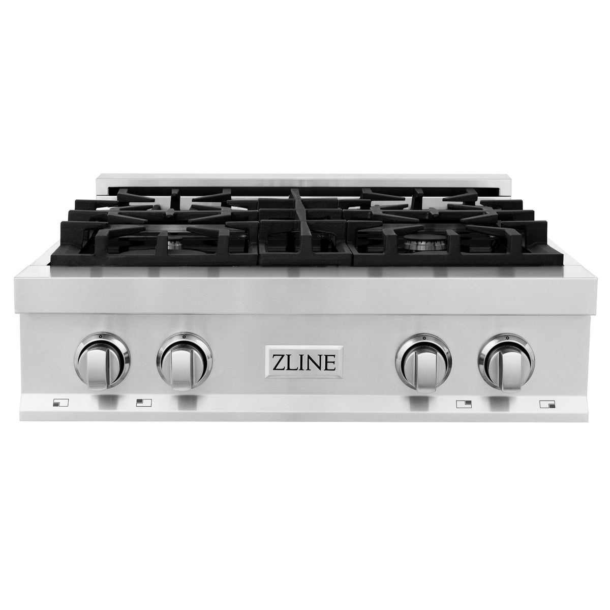 ZLINE Kitchen Package with 30 in. Stainless Steel Rangetop and 30 in. Single Wall Oven (2KP-RTAWS30) - MyBBQDirect