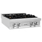ZLINE 30 in. Porcelain Gas Stovetop with 4 Gas Burners (RT30) Available with Brass Burners - MyBBQDirect