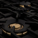 ZLINE 30 in. Porcelain Gas Stovetop with 4 Gas Burners (RT30) Available with Brass Burners - MyBBQDirect