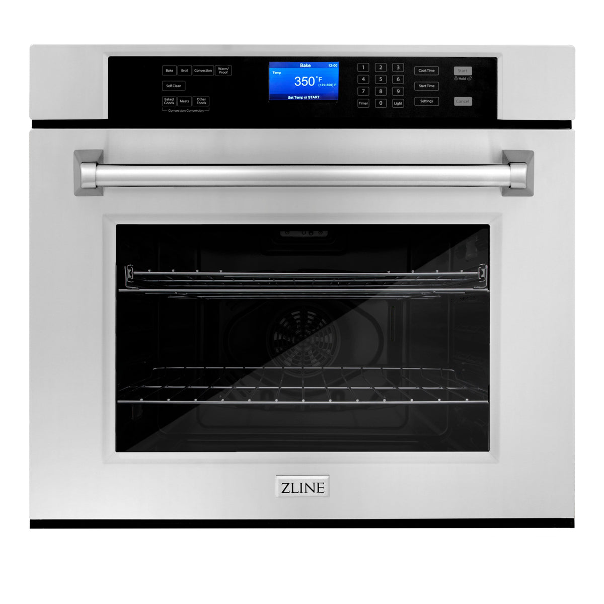 ZLINE Kitchen Package with 48 in. Stainless Steel Rangetop and 48 in. Single Wall Oven (2KP-RTAWS48) - MyBBQDirect