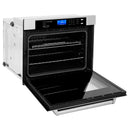 ZLINE Stainless Steel 30 in. Built-in Convection Microwave Oven and 30 in. Single Wall Oven with Self Clean (2KP-MW30-AWS30) - MyBBQDirect