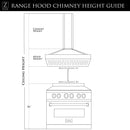 ZLINE Wall Mount Range Hood in Stainless Steel (KN6) - MyBBQDirect