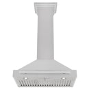 ZLINE 30 in. Fingerprint Resistant Stainless Steel Range Hood with Stainless Steel Handle (KB4SNX-30)