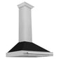 ZLINE 36 in. Stainless Steel Range Hood with Stainless Steel Handle and Color Options (KB4STX-36) - MyBBQDirect